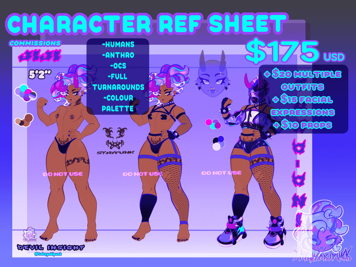 Character Reference Sheet